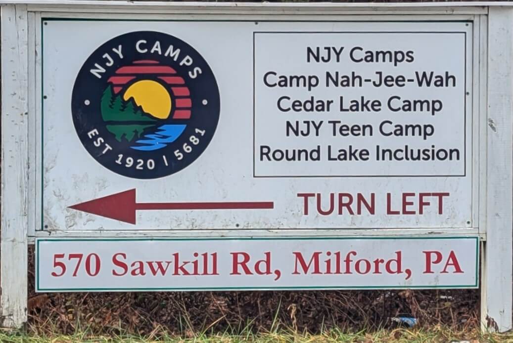 Camp sign